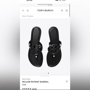 Tory Burch miller sandals